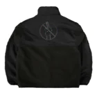 Fxxk...の中指禁止(色収差) Boa Fleece Jacket