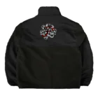 SaionjiNami_OfficialMerchandiseのℱⁿ（世界樹と黒フォント） 西園寺ナミ公式グッズ Boa Fleece Jacket