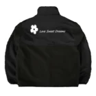 NOIR（ノアール）のLSD　花ロゴ Boa Fleece Jacket