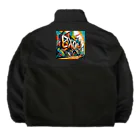 のんびりアート工房のストリートアート Boa Fleece Jacket