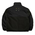 L_arctoaのカマキリの昼と夜の複眼（絵文字、背景透過ver） Boa Fleece Jacket