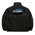 2929gawDesignShop358のEarly winter sunrise Boa Fleece Jacket