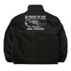 猫と釣り人のSHIROGISU_WB_BJ Boa Fleece Jacket