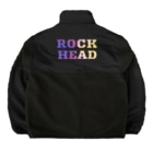 七味田飯店(SUZURI支店)のROCK HEAD Boa Fleece Jacket