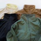 “すずめのおみせ” SUZURI店のJUST KEEP GOING Boa Fleece Jacket