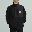 ええがぁSUZURI支店のももアフロさん Boa Fleece Jacket