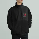 Andiamoのおののいもこ（白字） Boa Fleece Jacket