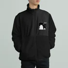 loveclonesのPENGUIN COMPLEX 0629 アデリーペンギンの人生 Boa Fleece Jacket