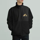 chippokeのゴールデンレトリバー親子 Boa Fleece Jacket