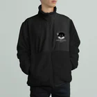 タバタ画房の黒柴 Boa Fleece Jacket