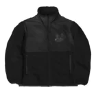 ＠meiliecat🐈original goodsの#にゃんすたぐらむ🐾WH  Boa Fleece Jacket