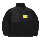 お絵かき屋さんのバチカンの国旗 Boa Fleece Jacket