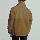 LalaHangeulの재충전 (リフレッシュ) ハングルデザイン ボアフリースジャケット