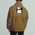 イワシペンのDIGITAL NEW AGE(モノクロver.) Boa Fleece Jacket