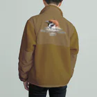 “すずめのおみせ” SUZURI店の横顔 ボアフリースジャケット