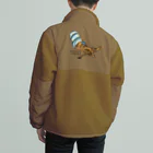 psprout design labのあたまかくしてしりかくさないマルコ Boa Fleece Jacket