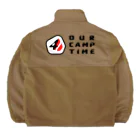 M's4 CAMP official shopのOUR CAMP TIME ボアフリースジャケット