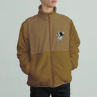 NIKORASU GOの牛デザイン「ウシのお尻」（Tシャツ・パーカー・グッズ・ETC） Boa Fleece Jacket