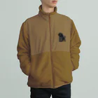 chippokeのトイプードル ブラック Boa Fleece Jacket