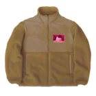 腐るまで一緒にいようよのアンフォルメル犬 Boa Fleece Jacket