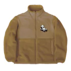 chippokeの双子パンダ Boa Fleece Jacket