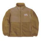 タートルフィットネスの世界の亀ちゃんラー油 Boa Fleece Jacket