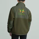 SU-KUの農業はクリエイティブ Boa Fleece Jacket