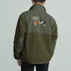 ari designの優しいコロポックル Boa Fleece Jacket