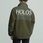 原ハブ屋【SUZURI店】のHOLOS【奄美島国自衛軍】(A-SE) Boa Fleece Jacket