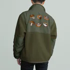 どんこ しいたけのどんこしいたけ Boa Fleece Jacket