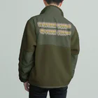 LalaHangeulの韓国の早口言葉 “醤油工場” Boa Fleece Jacket