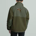 なぞんしょっぷのロボット恐竜 Boa Fleece Jacket