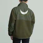 竹条いちいのツキノワ moss green ボアフリースジャケット