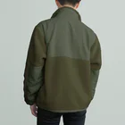 MrKShirtsのPengin (ペンギン) 色デザイン Boa Fleece Jacket