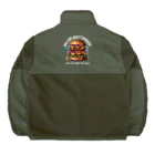 kazu_gのあなたを満足させるバーガーを!（濃色用） Boa Fleece Jacket