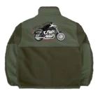 ごまわさびのHANAGURO MOTORS Boa Fleece Jacket