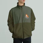 LalaHangeulのTOAD (ヒキガエル) 英字バージョン Boa Fleece Jacket