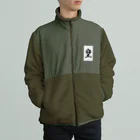 HAPPY FIELDの神様が宿る字 Boa Fleece Jacket