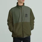 MIの人体キュビズム Boa Fleece Jacket