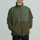 Pot.のビカクシダ・グリーン Boa Fleece Jacket