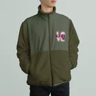 LalaHangeulの사랑~愛~ ハングルデザイン Boa Fleece Jacket