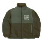 しもた屋商店　suzuri店のビーハラ注意報 Boa Fleece Jacket