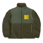 LalaHangeulのハニカム構造(BEE） Boa Fleece Jacket