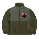 detekoikatahirakun_2gouのキャンディー　ゴリラ Boa Fleece Jacket