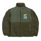 ヒラモトユミエの抽☆象 Boa Fleece Jacket