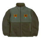 Hurryz HUNGRY BEARのHurryz HUNGRY BEAR 水彩 Boa Fleece Jacket