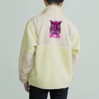 エゴイスト乙女の「骨と返り血」 Boa Fleece Jacket