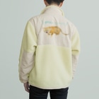 kitaooji shop SUZURI店のシャーするスナネコ Boa Fleece Jacket
