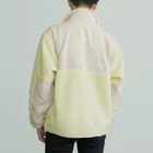 3iPad 1HUAWEIのボルゾイ（●ホワイト） Boa Fleece Jacket