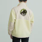 HERP MODA by ヤマモトナオキのエダハヘラオヤモリ/ダークグリーン Boa Fleece Jacket